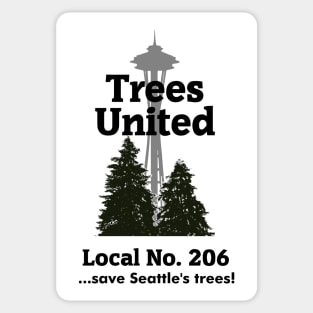 Trees United Local 206 Sticker